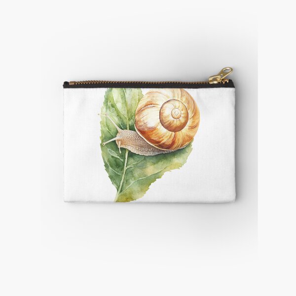 Item preview, Goblincore Aesthetic: Tiny Leaf Snail designed and sold by bapupa.