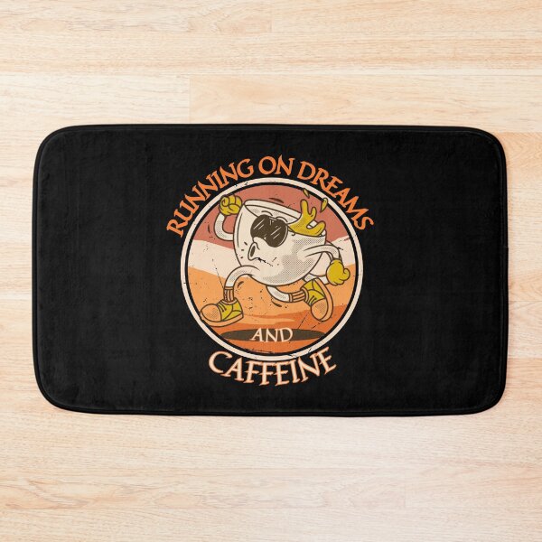 Item preview, Running on dreams and caffeine designed and sold by Design_Your_Day.