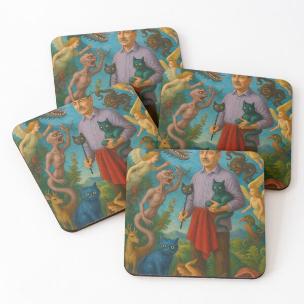 Item preview, Surreal Fantasy Creature Dreamscape Illustration	 designed and sold by weirdfishes123.