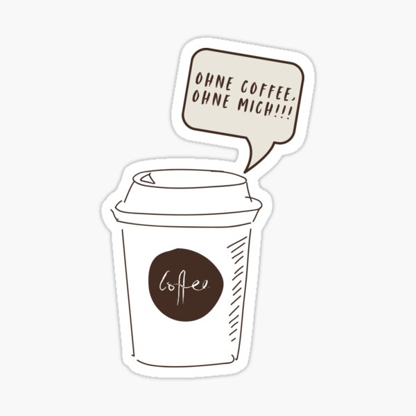 Artikel-Vorschau von Kaffee Ohne Mich Lustiger Deutscher Spruch, designt und verkauft von bmuafiazahid.