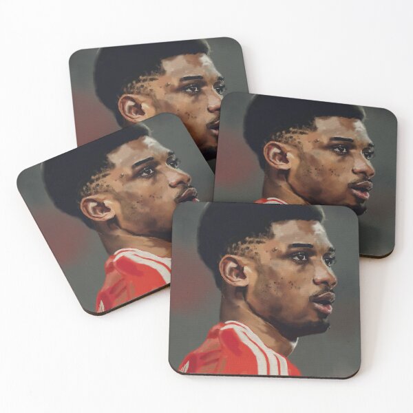 Item preview, Painting of Manchester United’s Amad Diallo designed and sold by thehat24.