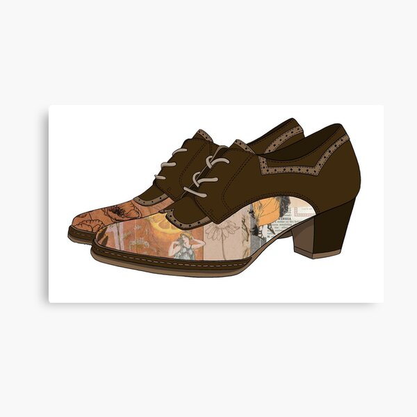 Item preview, Collage Brogues  designed and sold by Kitty Dring.