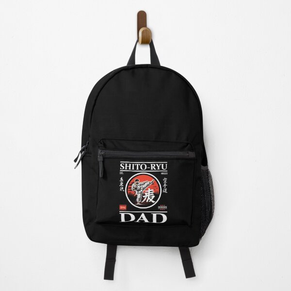 Item preview, Shito-Ryu Karate Dad Design with Karateka and Kanji designed and sold by RetroMaritalArt.