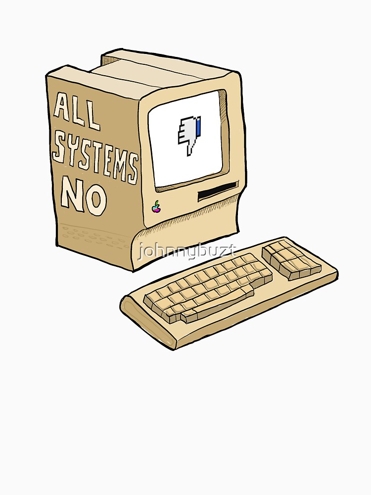 Thumbnail 7 of 7, Essential T-Shirt, All systems no designed and sold by johnnybuzt.