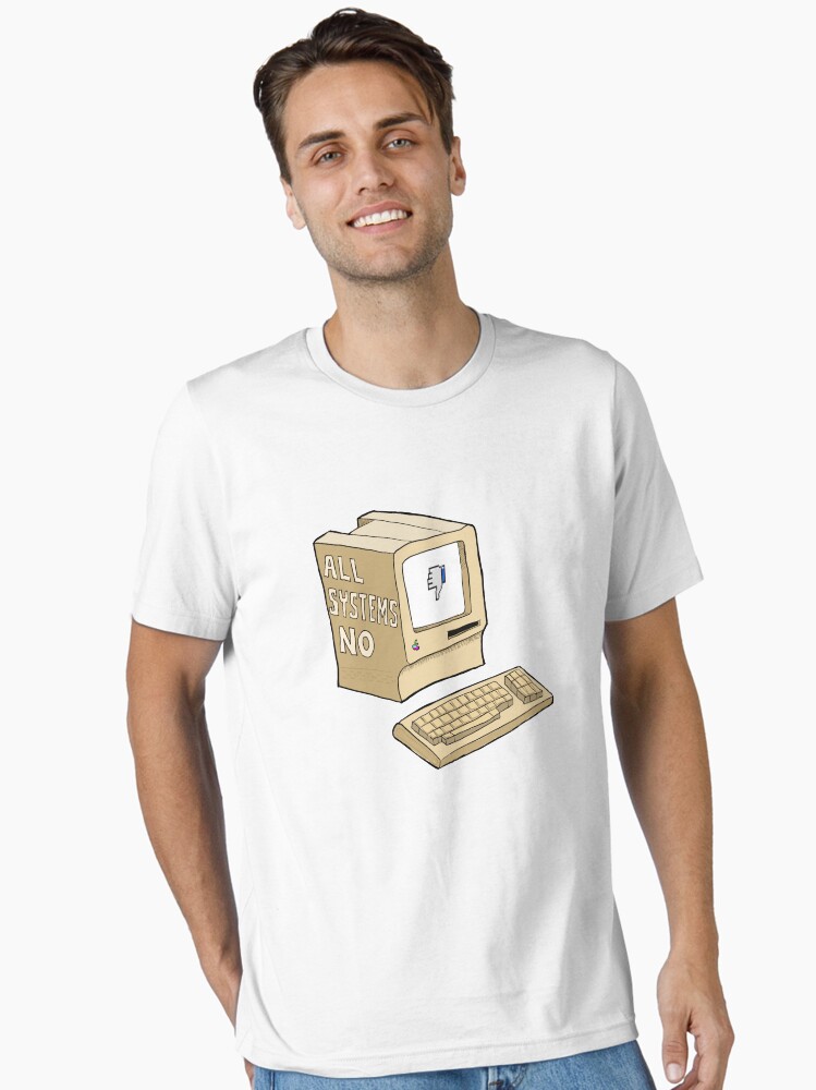 Thumbnail 1 of 7, Essential T-Shirt, All systems no designed and sold by johnnybuzt.