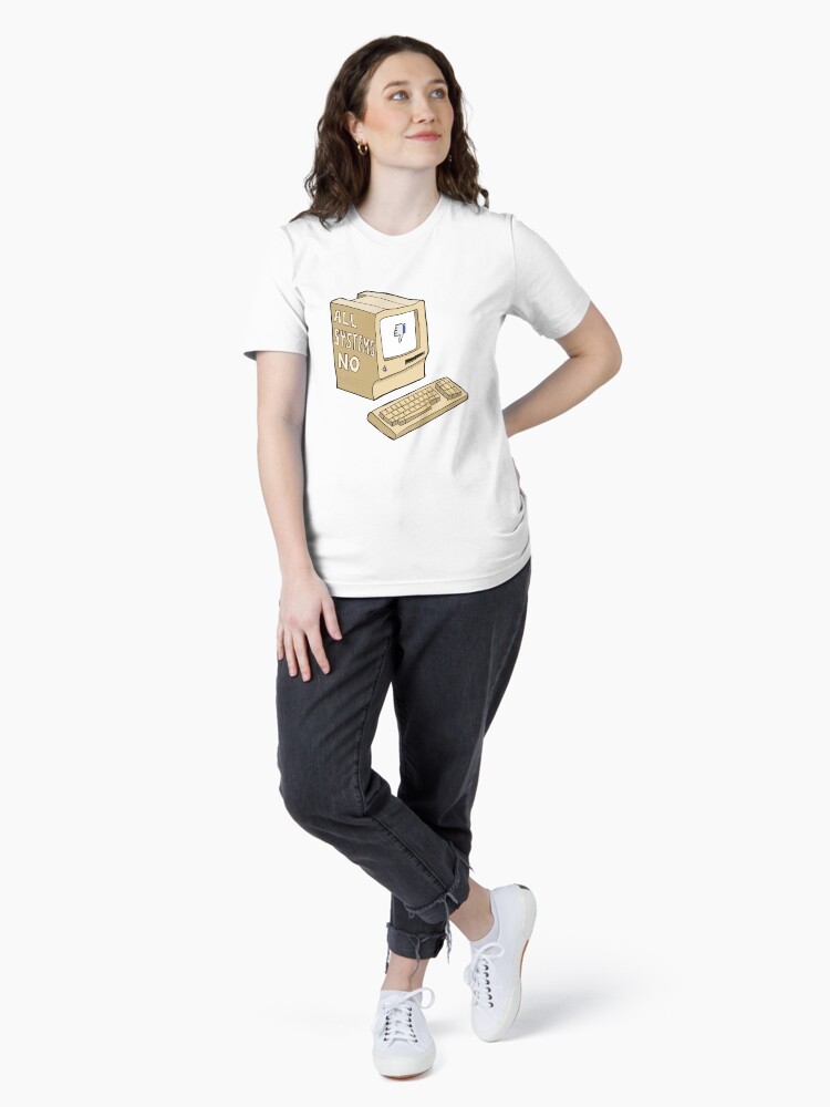 Thumbnail 4 of 7, Essential T-Shirt, All systems no designed and sold by johnnybuzt.