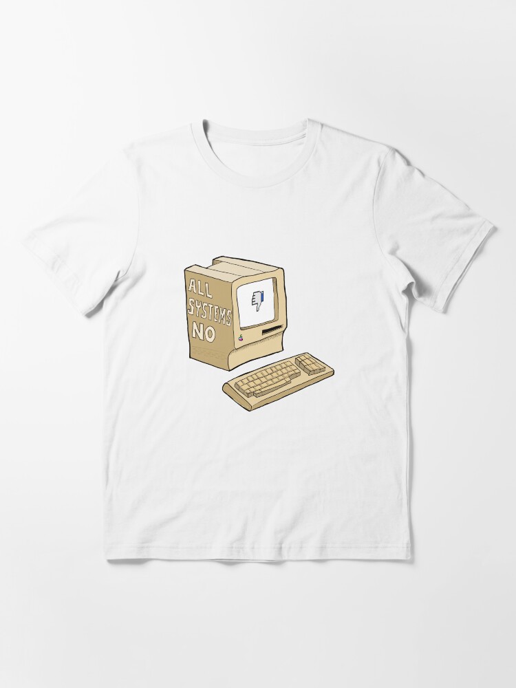Thumbnail 3 of 7, Essential T-Shirt, All systems no designed and sold by johnnybuzt.