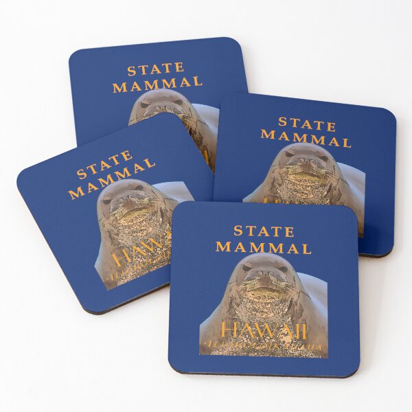 Item preview, Hawaii Territory Mammal The Monk Seal designed and sold by taiche.
