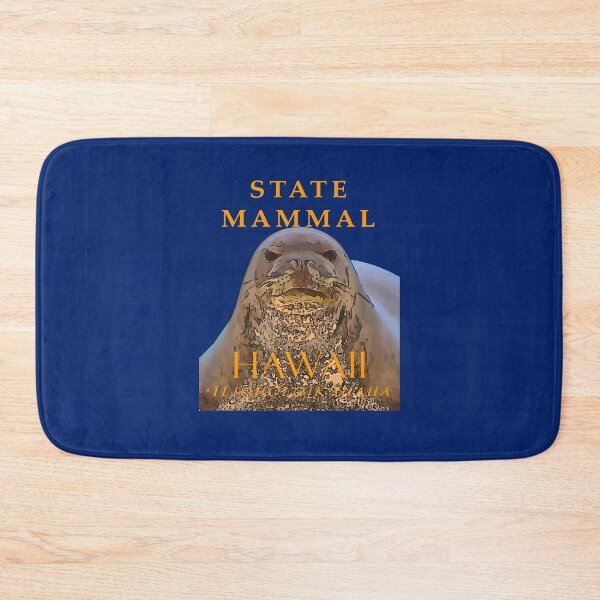 Item preview, Hawaii Territory Mammal The Monk Seal designed and sold by taiche.