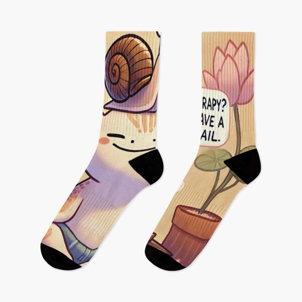 Item preview, Therapy? I have a snail – Slow-motion serenity designed and sold by GalenaDeco.