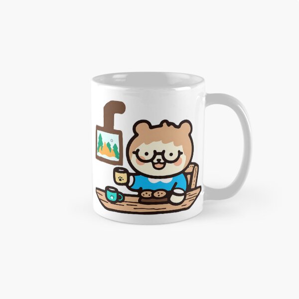 Item preview, A bear relaxing in a mountain cabin designed and sold by Elinotes.