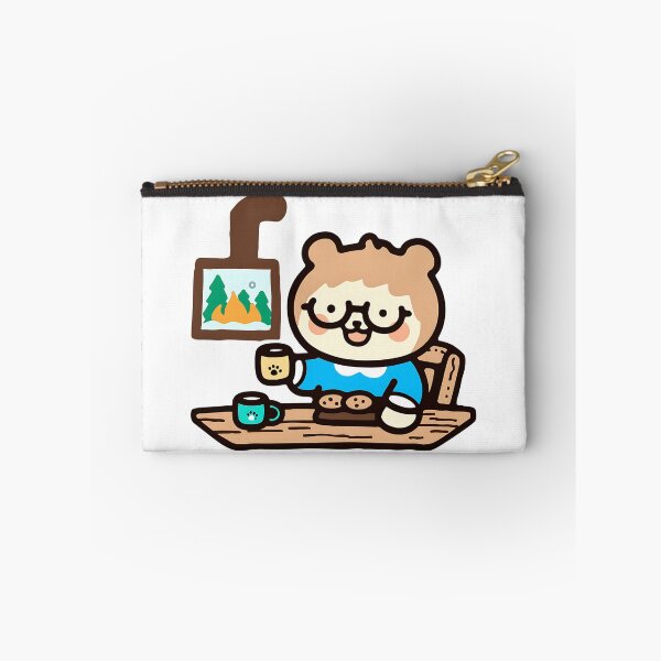 Item preview, A bear relaxing in a mountain cabin designed and sold by Elinotes.