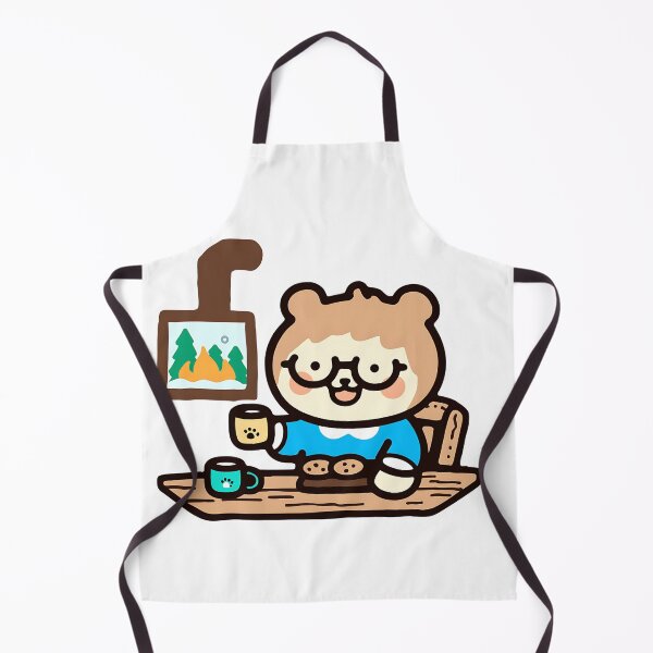 Item preview, A bear relaxing in a mountain cabin designed and sold by Elinotes.
