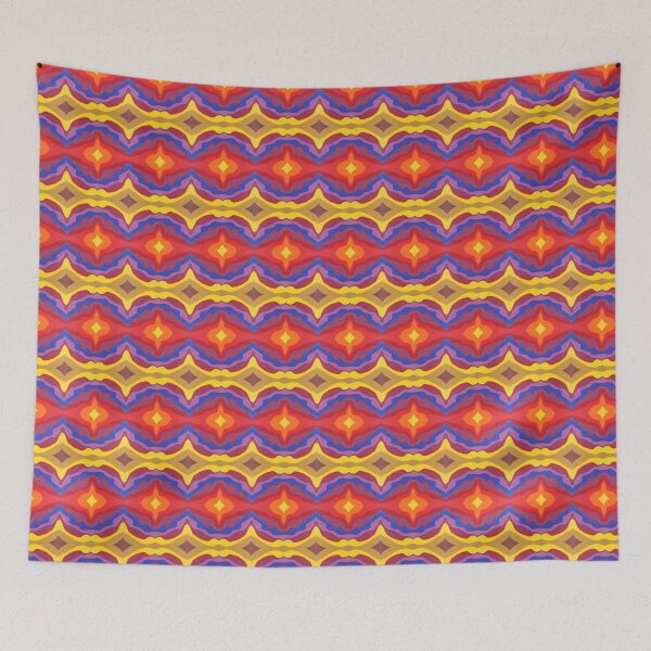 Item preview, Abstract pattern colours April 25 designed and sold by Melvyn Kahan.