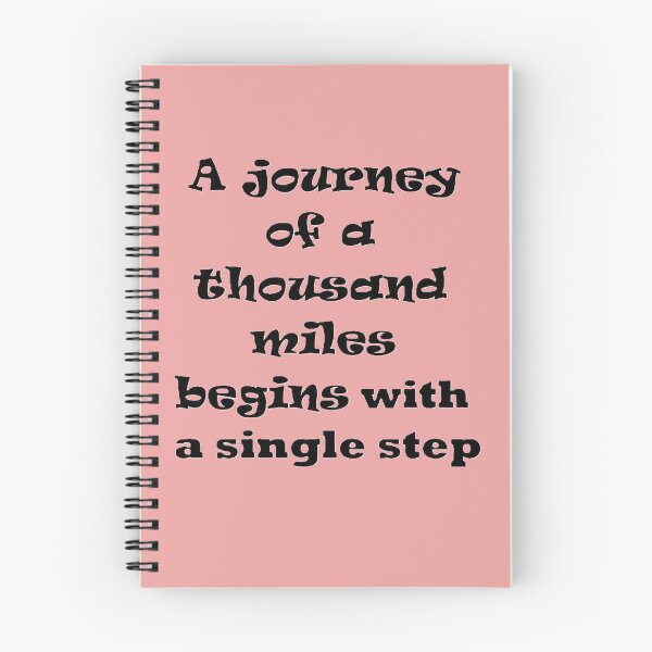 Item preview, a journey of a thousand miles begins with a single step designed and sold by gazii.