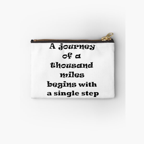 Item preview, a journey of a thousand miles begins with a single step designed and sold by gazii.
