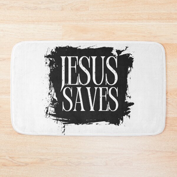 Item preview, Jesus Saves – Bold Faith Statement Design designed and sold by Kingdom-Mindset.