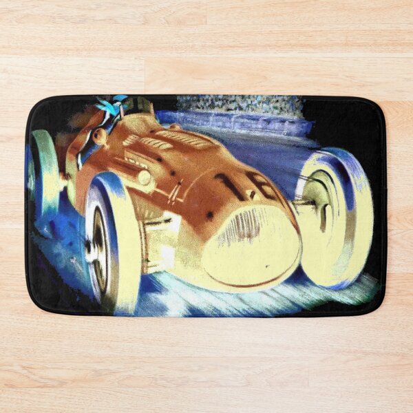 Item preview,  MONACO GRAND PRIX: Vintage 1952 Abstract Auto Racing Print designed and sold by posterbobs.