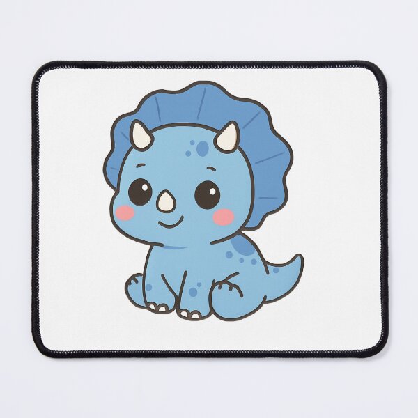 Item preview, Kawaii Triceratops designed and sold by ibaitxushop.