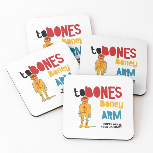 Item preview, Boney Skeleton – To Bones Boney Arm Funny Skeleton Quote designed and sold by MAN  FROM MARS.