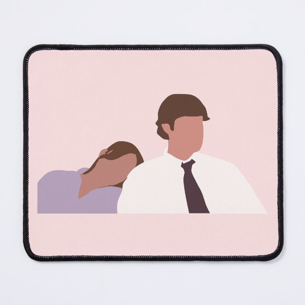 Item preview, Jim and Pam designed and sold by floradoesstuff.