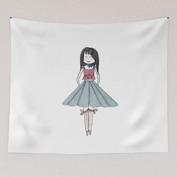 Item preview, Bailarina estilo asiático designed and sold by DGFerredon.