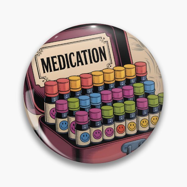 Item preview, Happily Medicated designed and sold by notlikeontv.