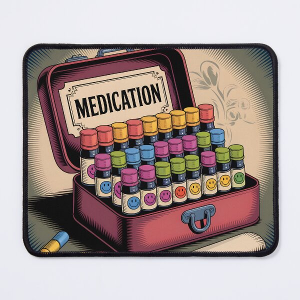 Item preview, Happily Medicated designed and sold by notlikeontv.