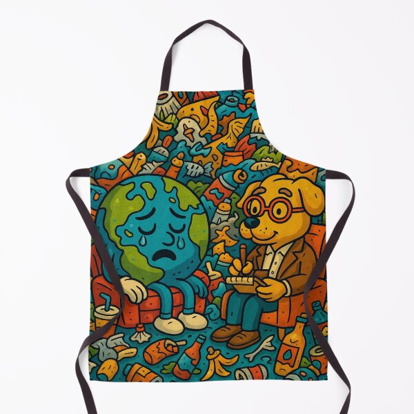 Item preview, Earth in Therapy – Crying Over Trash designed and sold by BENKUNG.