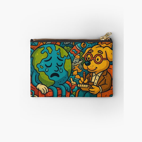 Item preview, Earth in Therapy – Crying Over Trash designed and sold by BENKUNG.