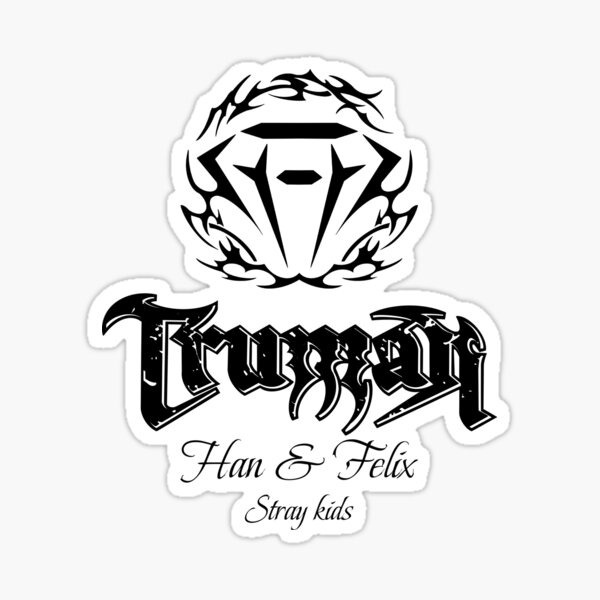Item preview, TRUMAN white print Stray kids mixtape dominate designed and sold by PrintStay.