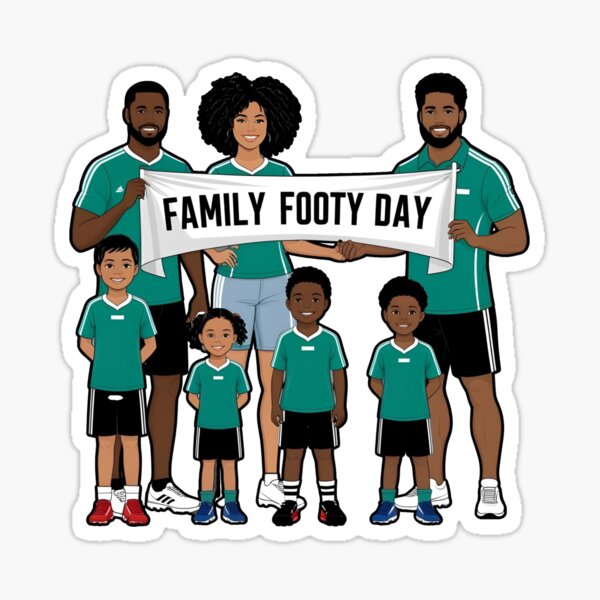 Item preview, Family Footy Day: Friday Festivities designed and sold by LordEron.