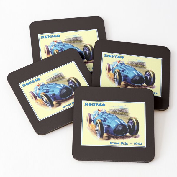 Item preview,  MONACO GRAND PRIX: Vintage 1952  Auto Racing Print designed and sold by posterbobs.