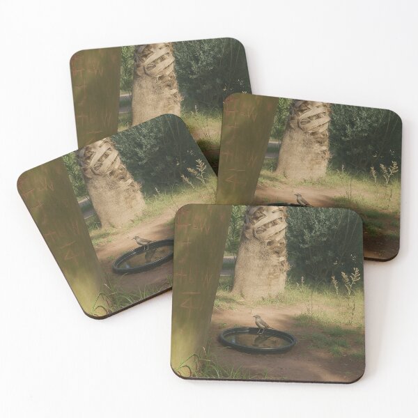 Item preview, Desert Pause: A Bird's Moment by the Oasis Design designed and sold by Breaking Shop.