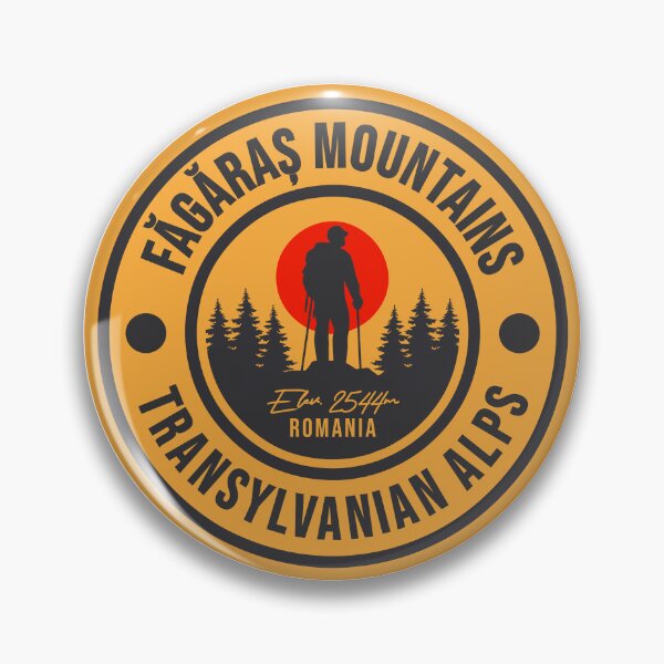Item preview, Făgăraș Romania Mountain Climbing Hiking Trekking designed and sold by TravelsOfJamie.