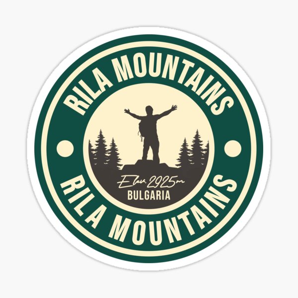 Item preview, Rila Bulgaria Mountains Climbing Hiking Trekking designed and sold by TravelsOfJamie.