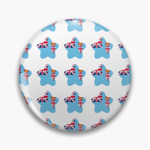 Item preview, Fiji Flag Star Pattern designed and sold by TheIconSmith.