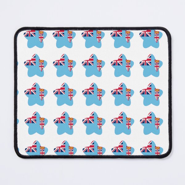 Item preview, Fiji Flag Star Pattern designed and sold by TheIconSmith.