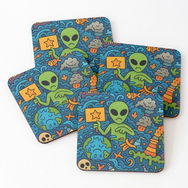 Item preview, Alien Planet Review – Earth Gets 1 Star designed and sold by BENKUNG.