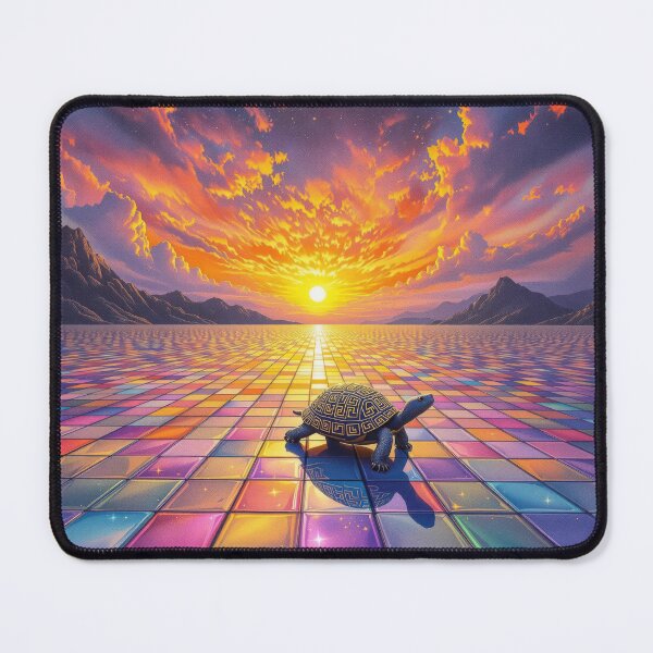 Item preview, Tortoise on the Tiles designed and sold by HabitableMoons.