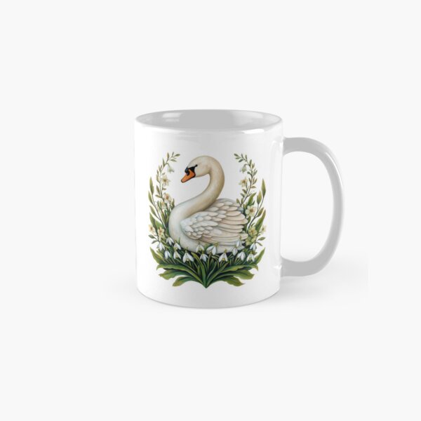 Item preview, Imbolc Swan Mug - Pagan Sabbat Festival designed and sold by Karen MacKellar Designs.