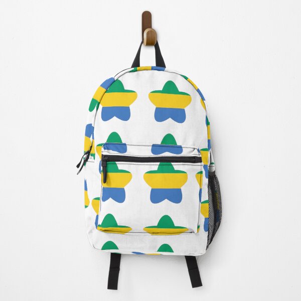 Item preview, Gabon Flag Star Pattern designed and sold by TheIconSmith.
