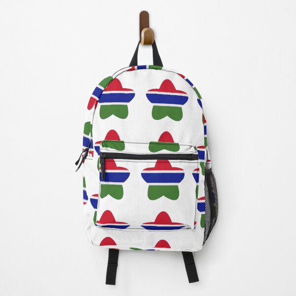 Item preview, Gambia Flag Star Pattern designed and sold by TheIconSmith.