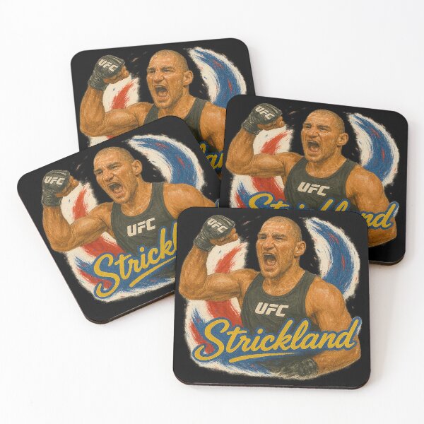 Item preview, Sean Strickland UFC Warrior Art – Grit, Guts, and Glory Fight Style	 designed and sold by VintageVibes Co..