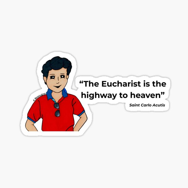carlo acutis Sticker