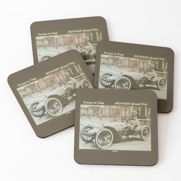 Item preview, Monaco Vintage Restored 1907 Frozen in Time Grand Prix Auto Racing Advertising Print designed and sold by posterbobs.
