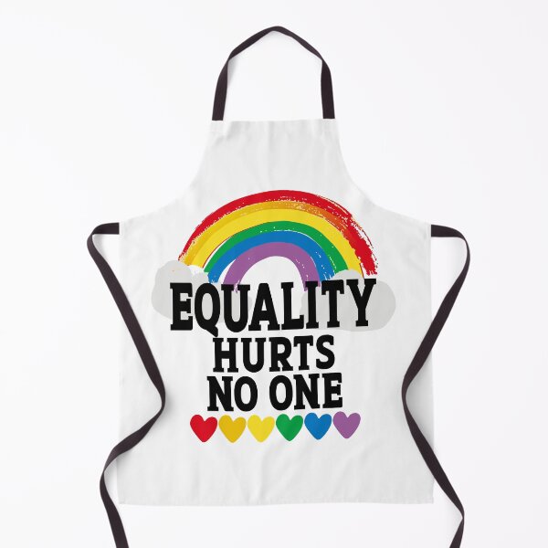 Item preview, Gay Pride Equality Hurts No One Saying LGBTQ Rights Flag designed and sold by Colorfulman.