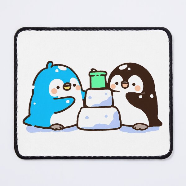 Item preview, Penguins building a snow castle designed and sold by Elinotes.