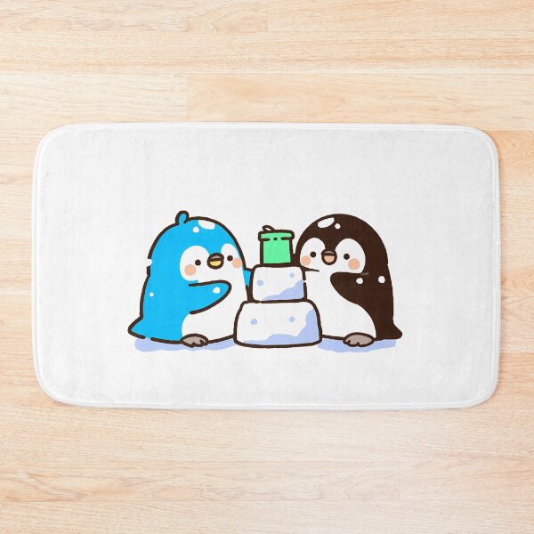 Item preview, Penguins building a snow castle designed and sold by Elinotes.