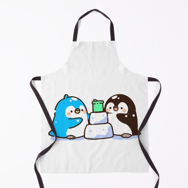 Item preview, Penguins building a snow castle designed and sold by Elinotes.